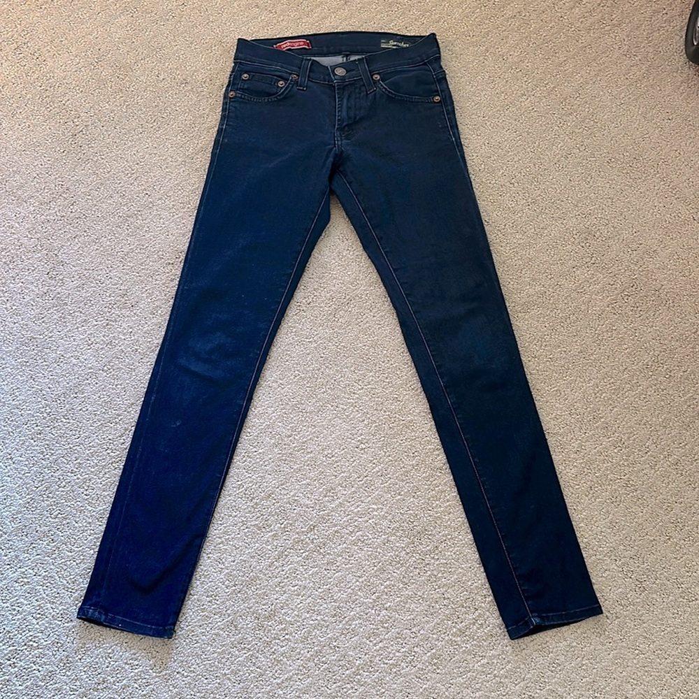 Red Engine Scorcher Blue Jeans VGUC Sz 24
